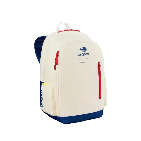 Torba na rakiety Wilson US Open Team 2026. Niebieskie torby na laptopa Wilson, bez wzorów, z materiału. Za 281.50 zł.