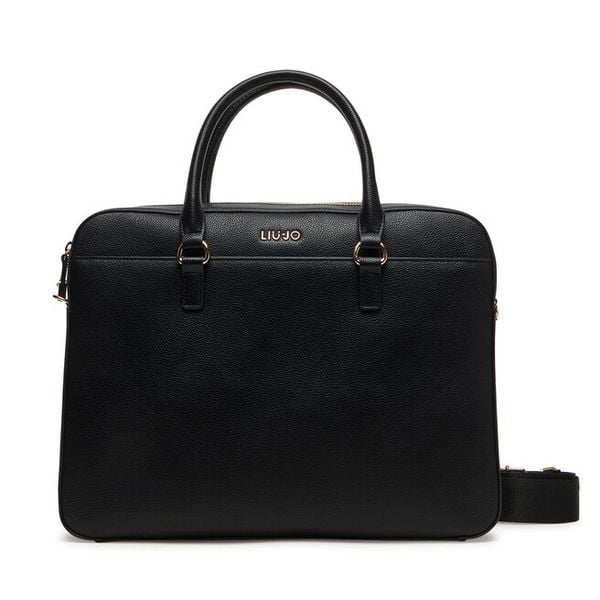 Torba na laptopa Liu Jo. Czarne torby na laptopa Liu Jo, bez wzorów. Za 445.99 zł.