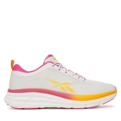 Buty do biegania Reebok. Białe obuwie sportowe Reebok, bez zapięcia, do biegania. Za 249.99 zł.