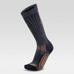 Skarpety narciarskie damskie Uyn Ski Cashmere. Szare skarpety Uyn, bez wzorów. W wyprzedaży za 225.85 zł.