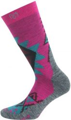 Skarpety Trekkingowe Lasting WLN 85% Merino Wool Różowy (408) L (42-45). Czerwone skarpety LASTING, bez wzorów, z dzianiny. Za 68.00 zł.
