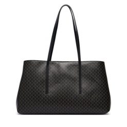 Torebka Calvin Klein. Czarne torebki klasyczne Calvin Klein, bez wzorów, bez dodatków. Za 649.99 zł.