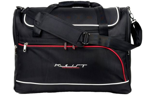 Torba do samolotu KJUST AS63LS (50L). Czarne torby na laptopa KJUST, bez wzorów, z materiału, na ramię. Za 241.00 zł.