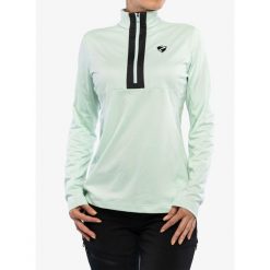 Bluza damska z zamkiem 1/2 Ziener Japra. Zielone bluzy Ziener, na zimę, l, bez wzorów, bez kaptura. Za 179.99 zł.