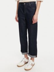 Marella Jeansy Tomboy 2523186074 Granatowy Loose Fit. Niebieskie jeansy Marella, bez wzorów. Za 839.99 zł.