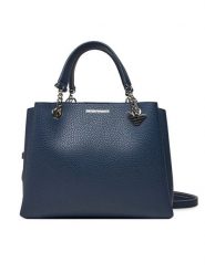 Emporio Armani Torebka Y3D159 YFN6E MB209 Granatowy. Niebieskie torebki klasyczne Emporio Armani, bez wzorów, ze skóry, bez dodatków. Za 659.99 zł.