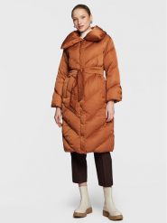 Marella Płaszcz zimowy Agnelli 34960227 Brązowy Regular Fit. Brązowe płaszcze Marella, na zimę, bez wzorów, z syntetyku, bez kaptura. Za 2,319.00 zł.