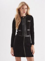 Marciano Guess Sweter 3YGR135 661Z Czarny Regular Fit. Czarne swetry Marciano Guess, xs, z aplikacjami, z syntetyku, bez ramiączek. Za 529.99 zł.