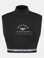 Emporio Armani Underwear Biustonosz top 164430 4R227 00020 Czarny Slim Fit. Czarne biustonosze Emporio Armani Underwear, xl, bez wzorów, z bawełny, bez kołnierzyka, bez ramiączek. Za 119.99 zł.