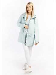 Schmuddelwedda Parka przeciwdeszczowa w kolorze błękitnym rozmiar: M/L. Niebieskie kurtki sportowe Schmuddelwedda, l, sportowe, bez kaptura. Za 464.95 zł.