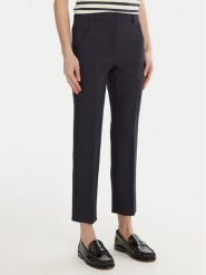 Weekend Max Mara Chinosy Rana 2515131031 Granatowy Regular Fit. Niebieskie spodnie materiałowe Weekend Max Mara, bez wzorów, z bawełny. Za 569.99 zł.