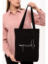 MORI Torebka w kolorze czarnym - 35 x 40 x 8 cm rozmiar: onesize. Czarne torby na ramię MORI, bez wzorów, z bawełny, na ramię, bez dodatków. Za 39.99 zł.