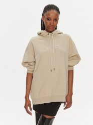 Pinko Bluza Skype 101685 A1N7 Beżowy Relaxed Fit. Brązowe bluzy Pinko, s, bez wzorów, z bawełny, bez kaptura. Za 679.99 zł.