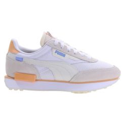 Buty damskie na co dzień Puma Future Rider Soft. Białe obuwie sportowe Puma, bez zapięcia, trekkingowe. Za 368.00 zł.