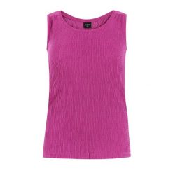 Damski tank top Protest Fields. Czerwone topy Protest, bez wzorów, bez kołnierzyka, bez ramiączek. Za 232.50 zł.