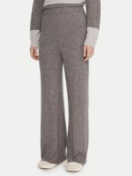 United Colors Of Benetton Spodnie dzianinowe 102HDF00Z Szary Wide Leg. Szare spodnie materiałowe United Colors of Benetton, s, bez wzorów, z dzianiny. Za 319.99 zł.