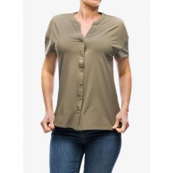 Koszula turystyczna damska Royal Robbins Spotless Evolution S/S. Zielone koszule ROYAL ROBBINS, s, bez wzorów, casualowe, bez kołnierzyka, bez ramiączek. Za 224.99 zł.