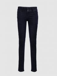 LTB Dżinsy "Molly" - Skinny fit - w kolorze granatowym rozmiar: W28/L30. Niebieskie jeansy LTB, l, z aplikacjami, z podwyższonym stanem. Za 96.83 zł.