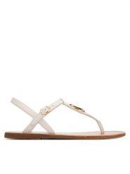 Tommy Hilfiger Sandały Leather Thong Sandal FW0FW09127 Biały. Białe sandały TOMMY HILFIGER, bez wzorów, ze skóry, bez obcasa, na płaskiej podeszwie, bez zapięcia. Za 409.99 zł.