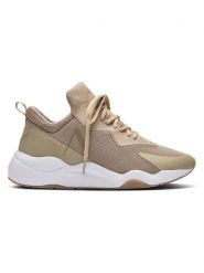 ARKK Copenhagen Sneakersy "Pykro" w kolorze beżowym rozmiar: 41. Brązowe trampki Arkk Copenhagen, bez wzorów, z materiału, bez zapięcia. Za 218.57 zł.