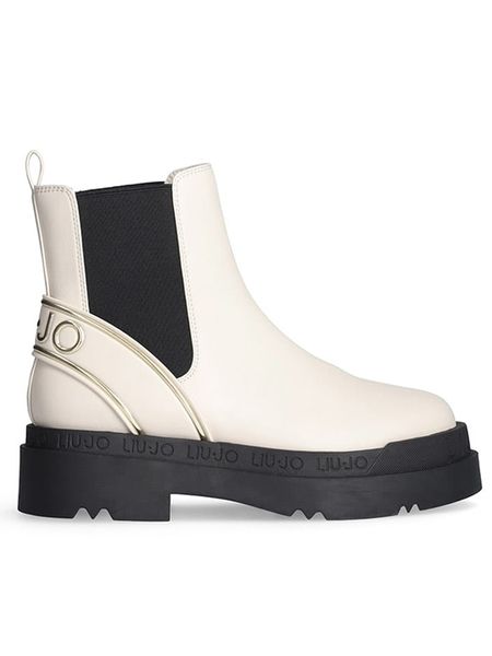 Liu Jo Sztyblety w kolorze kremowym rozmiar: 41. Brązowe botki Liu Jo, bez zapięcia. Za 551.95 zł.