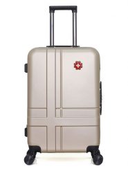 SWISS KOPPER Walizka "Uster" w kolorze beżowym - 41 x 65 x 26 cm rozmiar: onesize. Brązowe walizki SWISS KOPPER, bez wzorów. Za 238.29 zł.