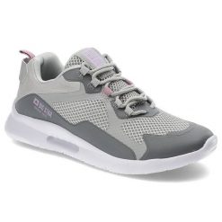 Szare Sneakersy Big Star Damskie Sportowe Buty. Szare obuwie sportowe Big Star, na wiosnę, ze skóry ekologicznej, bez zapięcia. Za 199.00 zł.