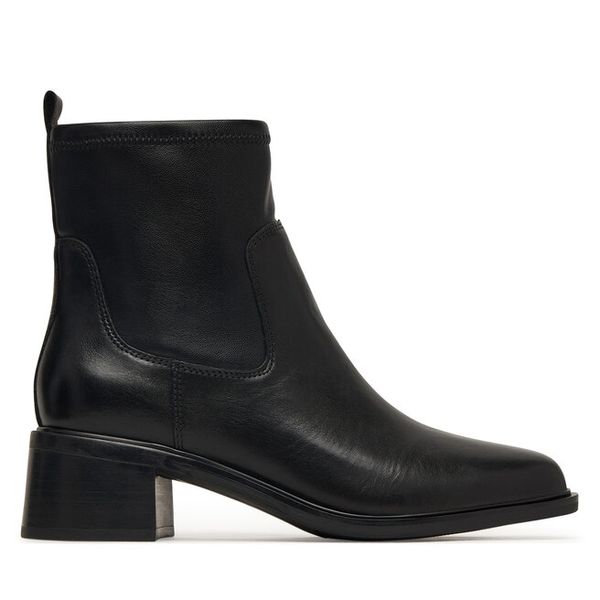Botki Aldo. Czarne botki Aldo, bez wzorów, bez obcasa, na słupku, bez zapięcia. Za 679.99 zł.