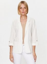 Vero Moda Marynarka Jesmilo 10279700 Biały Regular Fit. Białe marynarki i żakiety Vero Moda, s, bez wzorów, z wiskozy. Za 129.99 zł.