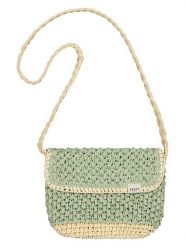 Barts Torebka "Mediteraz" w kolorze zielono-beżowym - 28 x 21 cm rozmiar: onesize. Brązowe torby na ramię Barts, bez wzorów, z bawełny, na ramię, bez dodatków. Za 74.81 zł.