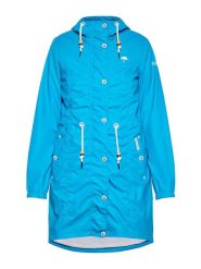 Schmuddelwedda Płaszcz przeciwdeszczowy w kolorze turkusowym rozmiar: XL. Niebieskie kurtki sportowe Schmuddelwedda, xl, bez wzorów, bez kaptura. Za 316.99 zł.
