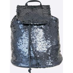 Answear - Plecak Twilight. Czarne plecaki ANSWEAR, bez wzorów, z materiału. W wyprzedaży za 59.90 zł.