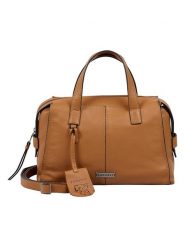 Burkely Skórzana torebka w kolorze karmelowym - 30 x 21 x 14 cm rozmiar: onesize. Brązowe torby na ramię Burkely, bez wzorów, z materiału, przez ramię, bez dodatków. Za 339.00 zł.