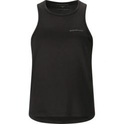 Damski tank top Endurance Yonan. Czarne topy ENDURANCE, bez wzorów, bez kołnierzyka, bez ramiączek. Za 160.00 zł.