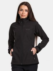 Kilpi Kurtka softshellowa "Ravia" w kolorze czarnym rozmiar: 42. Czarne kurtki sportowe Kilpi, m, bez wzorów, bez kaptura, outdoorowe. Za 297.45 zł.
