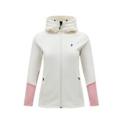 Bluza Peak Performance damska Rider Zip Hood. Białe bluzy Peak Performance, na zimę, m, bez wzorów, bez kaptura. W wyprzedaży za 689.00 zł.