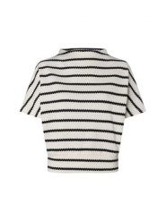 Someday Bluza damska - Usalina Kobiety Bawełna biały|czarny w paski, 38. Białe bluzy sportowe someday., bez wzorów, z bawełny, bez kaptura. Za 379.95 zł.