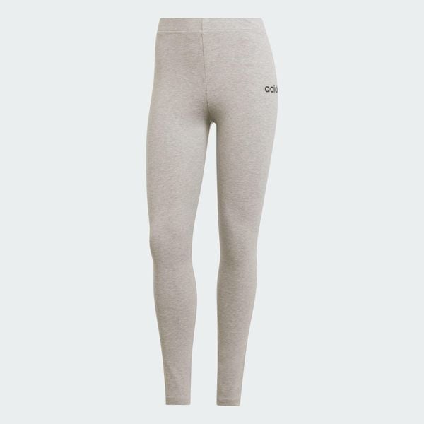 Legginsy Essentials Linear Cotton. Czarne legginsy Adidas, uniwersalny, bez wzorów, z bawełny. Za 119.00 zł.