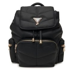 Plecak Guess. Czarne plecaki Guess, z aplikacjami. Za 329.99 zł.