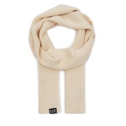 Szalik EA7 Emporio Armani. Brązowe szaliki EA7 Emporio Armani, bez wzorów. Za 419.99 zł.