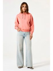 Garcia Bluza w kolorze jasnoróżowym rozmiar: M. Różowe bluzy Garcia, m, bez wzorów, z kapturem. Za 171.95 zł.