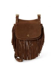 LAUREN RALPH LAUREN Torebka 431P11793001 Brązowy. Brązowe listonoszki Lauren Ralph Lauren, bez wzorów, ze skóry, bez dodatków. Za 1,799.00 zł.