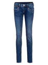 Herrlicher Dżinsy "Piper" - Slim fit - w kolorze granatowym rozmiar: W32/L32. Niebieskie jeansy Herrlicher, l, bez wzorów. Za 217.99 zł.
