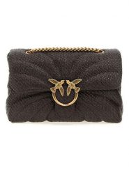 Pinko Torebka w kolorze brązowym - 28 x 19 x 11 cm rozmiar: onesize. Brązowe torby na ramię Pinko, bez wzorów, z materiału, na ramię, bez dodatków. Za 1,389.45 zł.