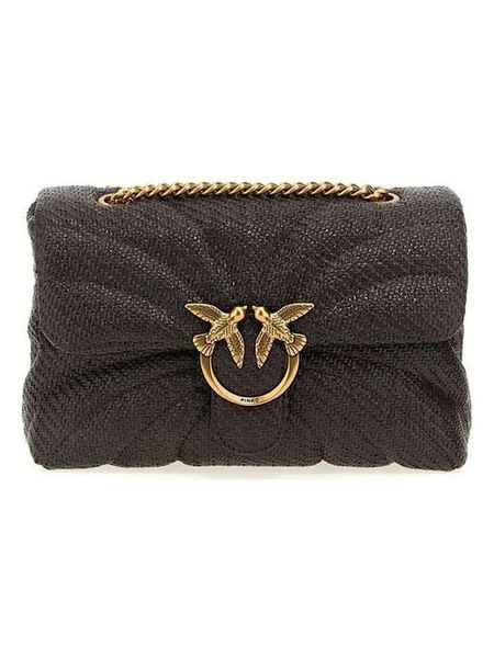 Pinko Torebka w kolorze brązowym - 28 x 19 x 11 cm rozmiar: onesize. Brązowe torby na ramię Pinko, bez wzorów, z materiału, na ramię, bez dodatków. Za 1,186.03 zł.