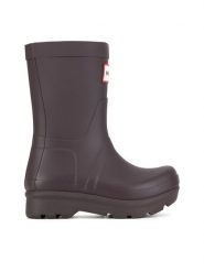 Hunter Kalosze HFW-009 Bordowy. Czerwone kalosze Hunter, bez wzorów, z kauczuku. Za 249.99 zł.