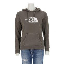 Second life - Damska bluza TNF Khaki - Stan bardzo dobry. Zielone bluzy The North Face, bez wzorów, bez kaptura. Za 127.76 zł.