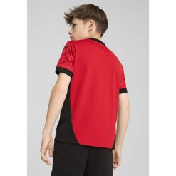 Młodzieżowa koszulka domowa Stade Rennais F.C. 24/25 PUMA Red Black. Czarna bluzki Puma, m, bez wzorów, młodzieżowe, bez kołnierzyka, bez ramiączek. W wyprzedaży za 219.00 zł.