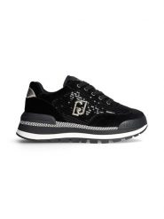 Liu Jo Sneakersy w kolorze czarnym rozmiar: 36. Czarne trampki Liu Jo, bez wzorów, bez zapięcia. Za 339.00 zł.