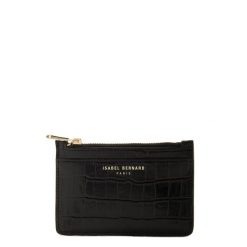Isabel Bernard Uchwyt na karty Isabel Bernard Honoré Aveline czarny - skóra Portfele 1 ct Damski. Czarne portfele Isabel Bernard, bez wzorów, z materiału. Za 340.99 zł.